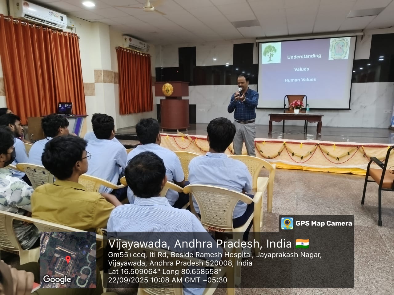 Guest Lecture on Professional Ethics and Human Values