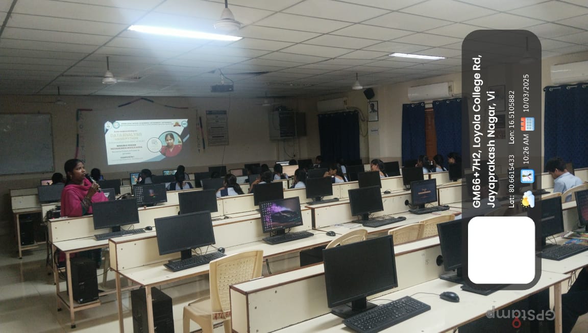 Workshop on Data analytics (APSSDC)