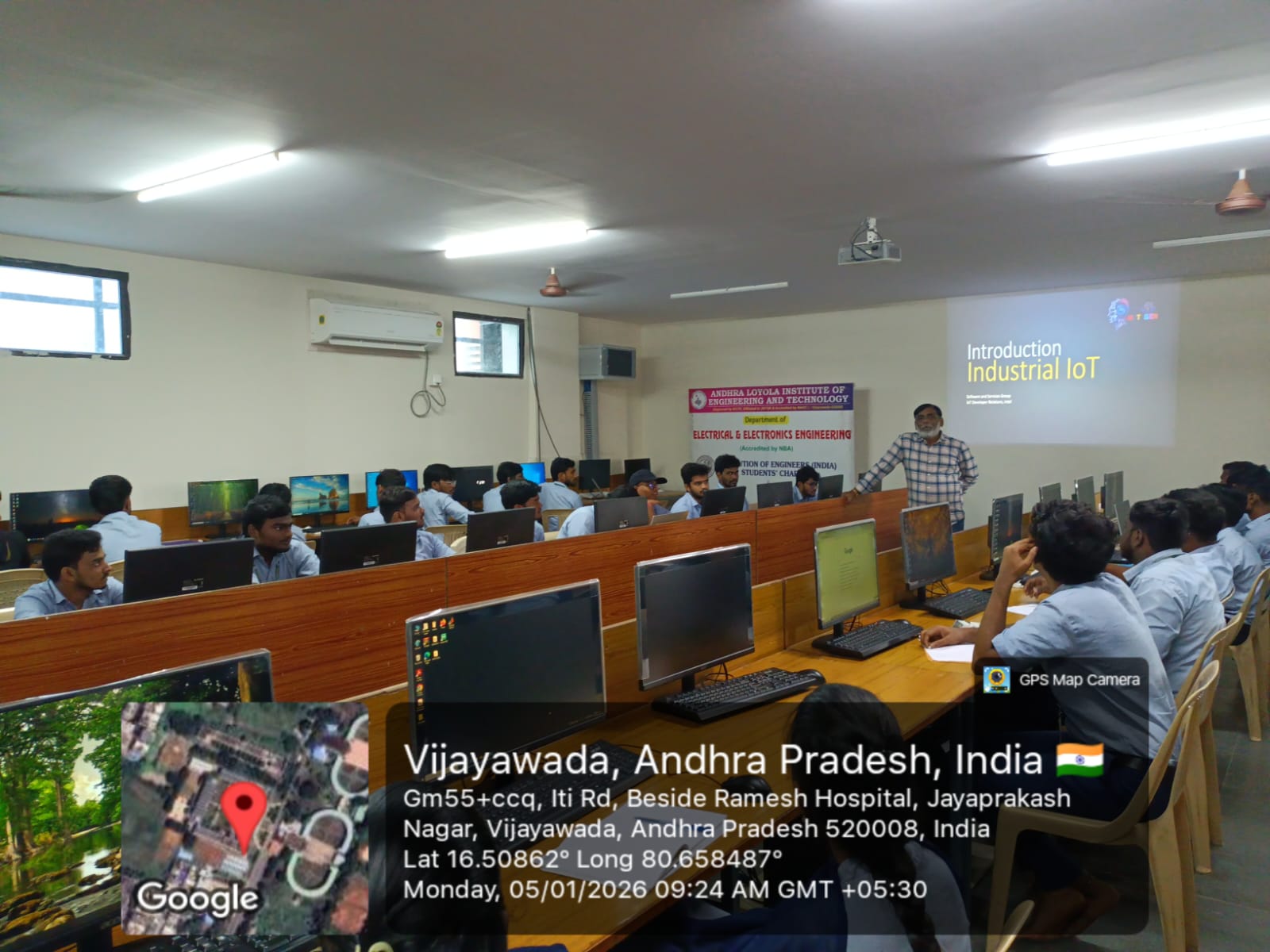 3 Day Workshop on "Industrial Internet of Things" conducted by m/s MyTeGEN
