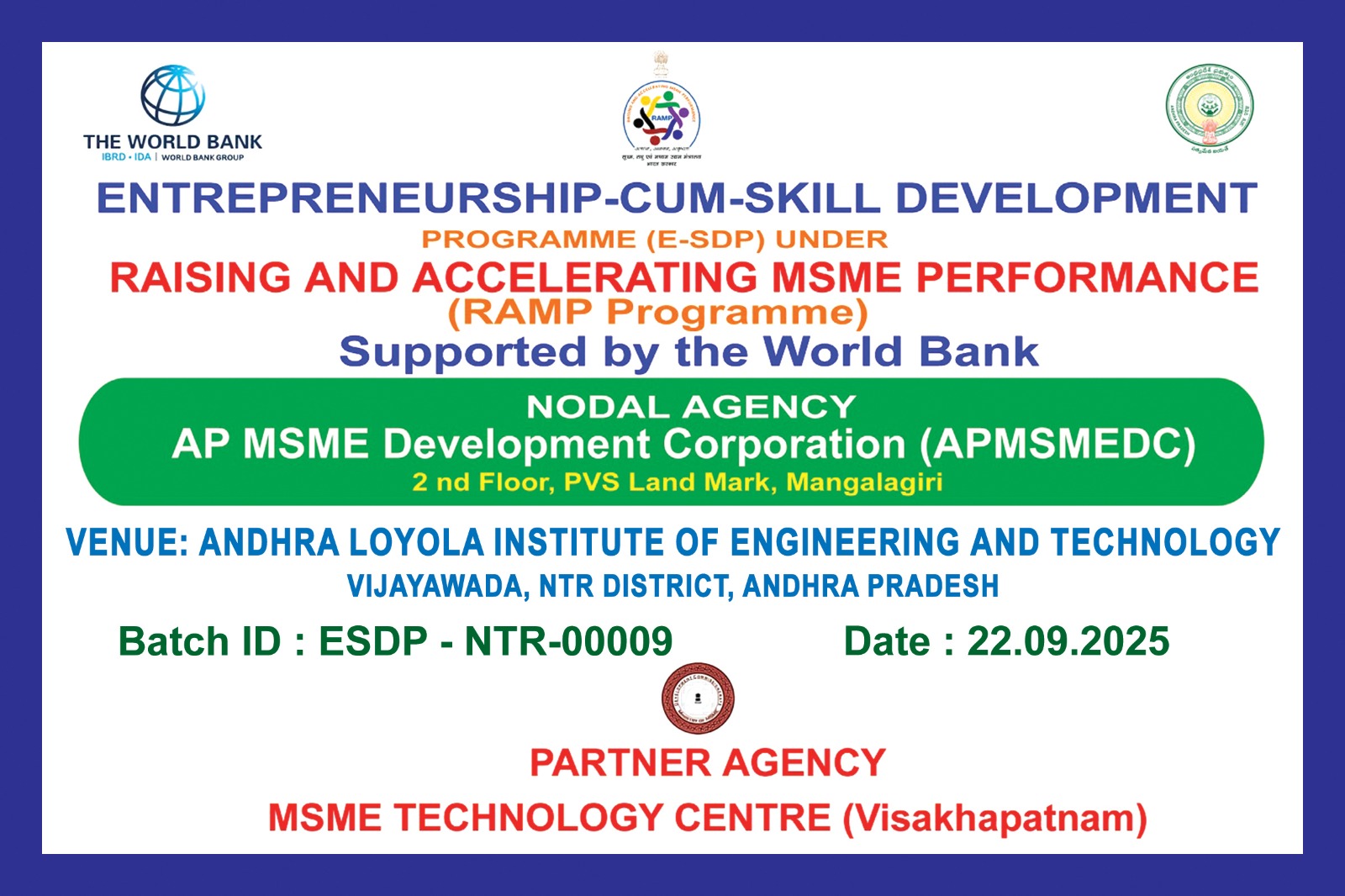 MSME- TRAINING
