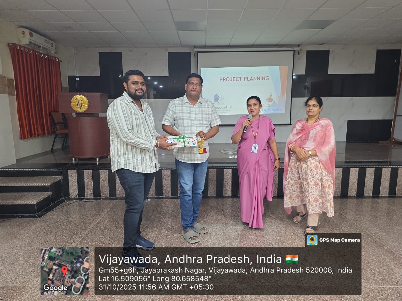 Guest Lecture on "A Practical Approach to Project Planning Using Technical Softwares"