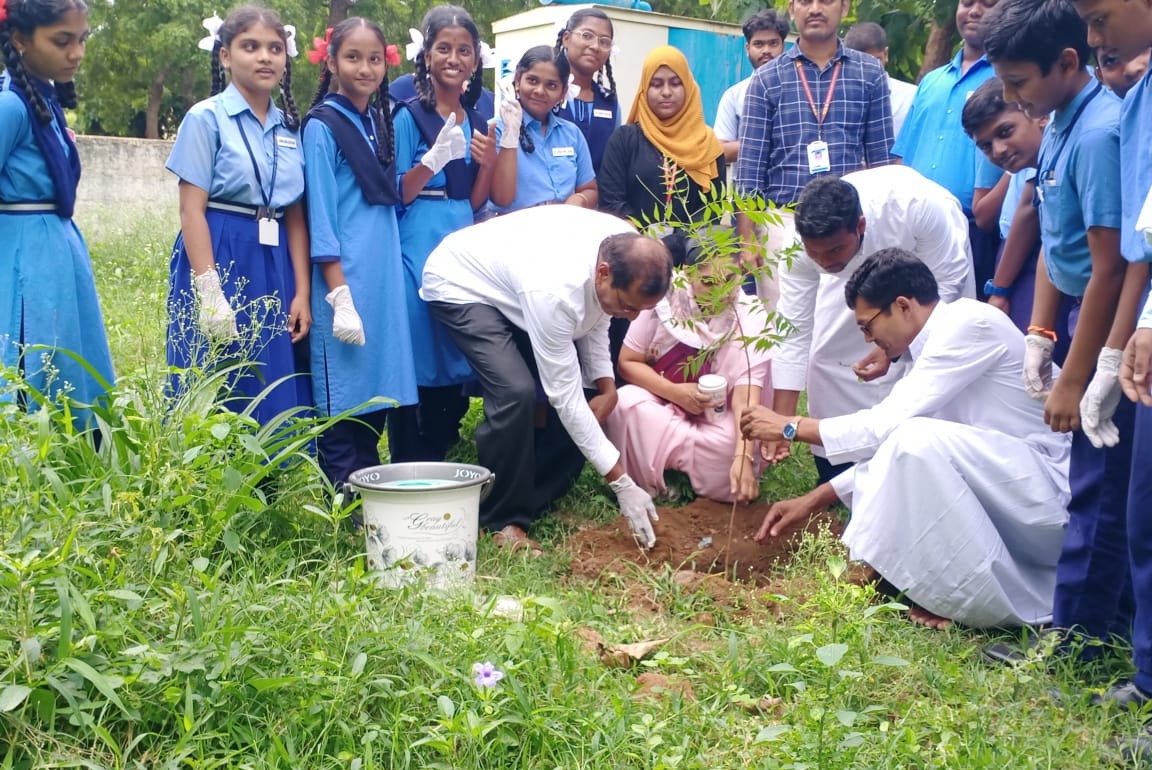 Extension Activity to  Ban Plastic with the primary objective of fostering environmental consciousness among school students