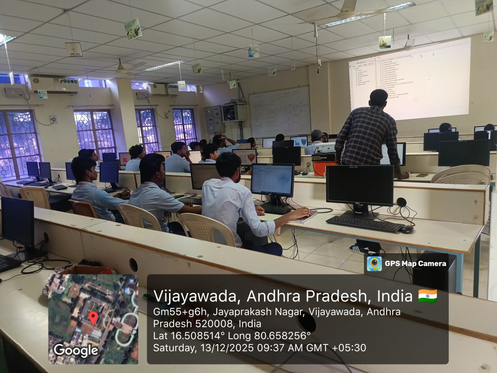 One Week Workshop on ETABS  Software for III B.Tech Students